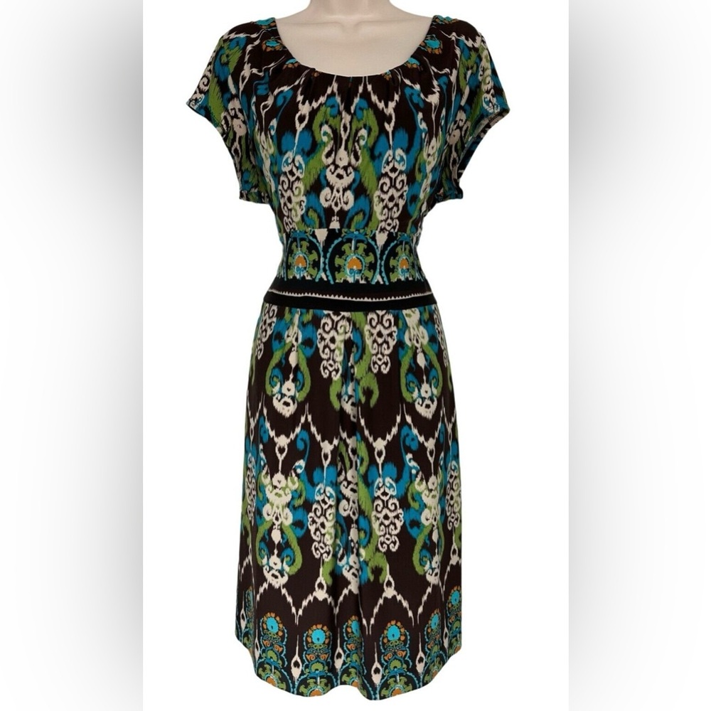 Rabbit Rabbit Rabbit Geometric Dress